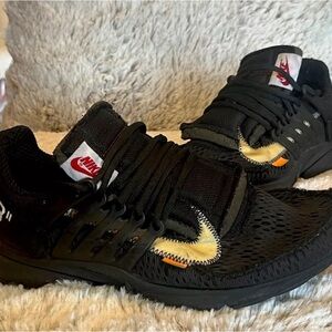 Size 10 - Nike Air Presto x Off-White Low Black 2018